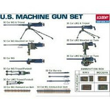 ACD13262 1/35 Academy WWII US Machine Gun Set MMD Squadron