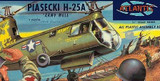 ALM502 1/48 Atlantis Models H25A Army Mule Helicopter formerly Aurora Re-Issue MMD Squadron