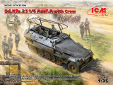 ICM35104 1/35 ICM SdKfz.251/6 AusfA with Crew MMD Squadron