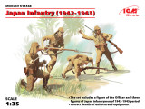 ICM35568 1/35 ICM Japan Infantry (1942-1945) (4 figures)  MMD Squadron