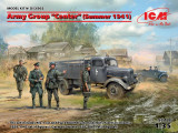 ICMDS3502 1/35 Army Group Center Summer 1941 Kfz.1, Typ L3000S and Figures MMD Squadron