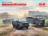 ICMDS3503 1/35 Wehrmacht Off-road Cars Kfz.1, Horch 108 Typ 40, L1500A MMD Squadron