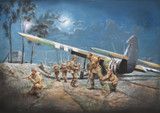 ITL551356 1/72 AS51 Horsa Mk I Aircraft w/13 British Paratroopers D-Day MMD Squadron