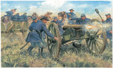 ITL556038 1/72 American Civil War Union Artillery 13, 8 Horses, 2 Guns MMD Squadron