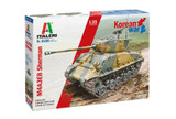 ITL556586 1/35 Italer M4A3E8 Sherman Tank Korean War Plastic Model Kit MMD Squadron