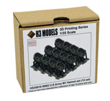 H3M35016 1/35 H3 Models WW2 US Army M1 Helmet Includes 12 Resin MMD Squadron