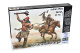 MBL35192 1/35 Master Box Tomahawk Charge Indians w/Weapons x2 and Horse x1 Plastic Model Kit MMD Squadron
