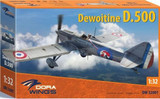 DOR32001 1/32 Dora Wings Dewoitine D500 French Air Force Monoplane Fighter MMD Squadron