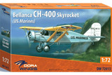 DOR72013 1/72 Dora Wings Bellanca CH400 Skyrocket US Marines Utility Aircraft MMD Squadron