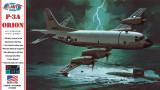 ALM163 1/115 Atlantis Models Lockheed P-3A Orion US Navy Anti Submarine Patrol Bomber H163 MMD Squadron