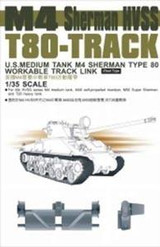 AFV35032 1/35 AFV Club M4 Sherman HVSS Type 80 Workable Track Links MMD Squadron