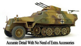 AFV35082 1/35 AFV Club SdKfz 251/21 Ausf D Halftrack w/MG151 20mm Anti-Aircraft Gun MMD Squadron