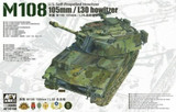 AFV35108 1/35 AFV Club US M108 105mm/L30 Self-Propelled Howitzer MMD Squadron