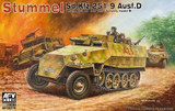 AFV35278 1/35 AFV Club German Stummel SdKfz 251/9 Ausf D 7.5cm KwK 37 Low Velocity Early Halftrack MMD Squadron