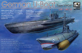 AFV73504 1/350 AFV Club German U-Boat Type VIIC41 Submarine MMD Squadron