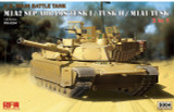 RYE5004 1/35 Ryefield Model M1A2 Tusk I/Tusk I/II Battle T MMD Squadron