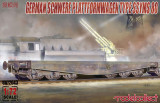 MCUA72043 1/72 ModelCollect Germany Schwerer plattformwagen type ssyms 80 MMD Squadron