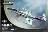 KIN48096 1/48 Kinetic F-104A/C USAF Starfighter MMD Squadron