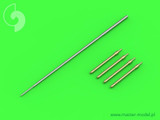 MAS-AM-48-094 1/48 Master Model MiG-19PM FarmerE missle rails nose parts 4pcs and Pitot Tube MMD Squadron