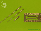MAS-AM-72-057 1/72 Master Model SAAB JAS 39 Gripen - Pitot Tubes and Angle Of Attack probes MMD Squadron