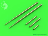 MAS-AM-72-072 1/72 Master Model MiG-17PF Fresco D - 23mm gun barrels set and Pitot Tubes MMD Squadron