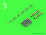 MAS-AM-72-074 1/72 Master Model Shenyang J-6/F-6 - gun barrels set, and Pitot Tube MMD Squadron