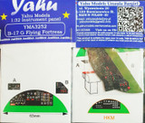 YMA3252 1/32 Yahu Models B-17G - Instrument Panel MMD Squadron