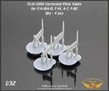 FLN-32-2010 1/32 Flying Leathernecks AV-8B Corrected Chaff/Flare Bucket Fairing for Trumpeter MMD Squadron FLN-32-2010 1/32 Flying Leathernecks AV-8B Corrected Chaff/Flare Bucket Fairing for Trumpeter MMD Squadron
