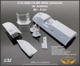 FLN-32-2008 1/32 Flying Leathernecks F/A-18D ATARS Conversion for Academy MMD Squadron FLN-32-2008 1/32 Flying Leathernecks F/A-18D ATARS Conversion for Academy MMD Squadron