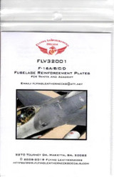 FLN-V32001 1/32 Flying Leathernecks F-16C Fuselage plates for Academy/Hasegawa/Tamiya MMD Squadron FLN-V32001 1/32 Flying Leathernecks F-16C Fuselage plates for Academy/Hasegawa/Tamiya MMD Squadron