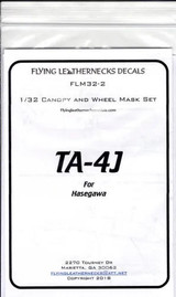 FLN-M32-2 1/32 Flying Leathernecks TA-4J canopy wheel mask for Hasegawa MMD Squadron FLN-M32-2 1/32 Flying Leathernecks TA-4J canopy wheel mask for Hasegawa MMD Squadron