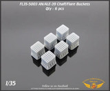FLN-35-5003 1/35 Flying Leathernecks AN/ALE-39 Chaff/Flare buckets (great for diorama)  MMD Squadron FLN-35-5003 1/35 Flying Leathernecks AN/ALE-39 Chaff/Flare buckets (great for diorama)  MMD Squadron