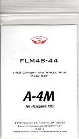 FLN-M48-44 1/48 Flying Leathernecks A-4M canopy/wheel mask for Hasegawa MMD Squadron FLN-M48-44 1/48 Flying Leathernecks A-4M canopy/wheel mask for Hasegawa MMD Squadron