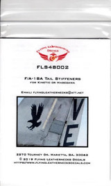FLN-S48002 1/48 Flying Leathernecks F/A-18A/B Vertical Tail stiffening plates MMD Squadron FLN-S48002 1/48 Flying Leathernecks F/A-18A/B Vertical Tail stiffening plates MMD Squadron