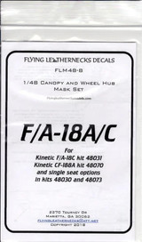 FLN-M48-8 1/48 Flying Leathernecks F/A-18A/C canopy wheel mask for Kinetic MMD Squadron FLN-M48-8 1/48 Flying Leathernecks F/A-18A/C canopy wheel mask for Kinetic MMD Squadron