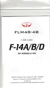 FLN-M48-48 1/48 Flying Leathernecks F-14A/B/D canopy wheel mask for Hobbyboss MMD Squadron FLN-M48-48 1/48 Flying Leathernecks F-14A/B/D canopy wheel mask for Hobbyboss MMD Squadron