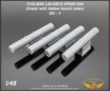 FLN-48-8016 1/48 Flying Leathernecks LAU-68F/A APKWS Pod empty MMD Squadron FLN-48-8016 1/48 Flying Leathernecks LAU-68F/A APKWS Pod empty MMD Squadron