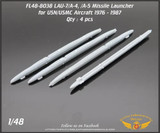 FLN-48-8038 1/48 Flying Leathernecks LAU-7/A-4 LAU-7/A-5 1976 to 1987 MMD Squadron FLN-48-8038 1/48 Flying Leathernecks LAU-7/A-4 LAU-7/A-5 1976 to 1987 MMD Squadron