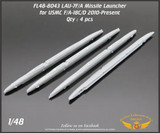 FLN-48-8043 1/48 Flying Leathernecks LAU-7F/A Missile Launcher F/A-18C/D 2008 to present day MMD Squadron FLN-48-8043 1/48 Flying Leathernecks LAU-7F/A Missile Launcher F/A-18C/D 2008 to present day MMD Squadron