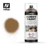 VJ28014 Vallejo Paint Leather Brown Fantasy Solvent-Based Acrylic Paint 400ml Spray MMD Squadron
