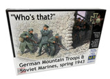 MBL03571 1/35 Master Box Whos that? German Mountain Troops and Soviet Marines, spring 1943 MMD Squadron