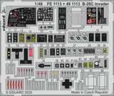 EDU491113 1/48 Eduard B26C Invader for ICM Pre-Painted MMD Squadron