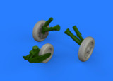 EDU648387 1/48 Eduard F8 Crusader Wheels for EDU & HSG (Mask Decals & Resin)  MMD Squadron