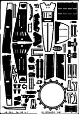 EDU48224 1/48 Eduard FWTA152H for DML 48224 MMD Squadron