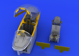EDU648091 1/48 Eduard MiG29 Cockpit for ACY (PE & Resin) 648091 MMD Squadron