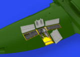 EDU648638 1/48 Eduard Tempest Mk II Gun Bays for EDU & SHY (PE & Resin)  MMD Squadron