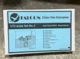 FAL72002 1/72 Falcon Canopies Set RAF Fighters WWII  MMD Squadron