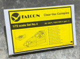 FAL72004 1/72 Falcon Canopies Set USN 19402-1950s  MMD Squadron