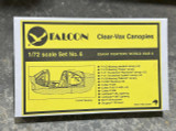 FAL72006 1/72 Falcon Canopies Set USAAF Fighters World War II  MMD Squadron