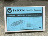 FAL72030 1/72 Falcon Canopies Set US Aircraft in Foreign Service  MMD Squadron